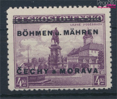 Böhmen Und Mähren 17 Postfrisch 1939 Aufdruckausgabe (9483873 - Unused Stamps