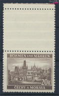 Böhmen Und Mähren 61LS Mit Leerfeld Postfrisch 1940 Freimarken (9474958 - Unused Stamps