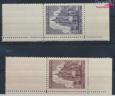 Böhmen Und Mähren 140LS-141LS Mit Leerfeld (kompl.Ausg.) Postfrisch 1944 St.-Veits-Dom Prag (9482453 - Unused Stamps