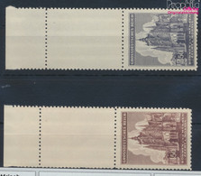 Böhmen Und Mähren 140LS-141LS Mit Leerfeld (kompl.Ausg.) Postfrisch 1944 St.-Veits-Dom Prag (9482454 - Unused Stamps