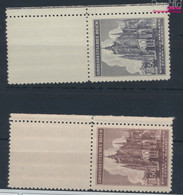 Böhmen Und Mähren 140LS-141LS Mit Leerfeld (kompl.Ausg.) Postfrisch 1944 St.-Veits-Dom Prag (9482456 - Unused Stamps