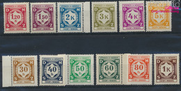 Böhmen Und Mähren D1-D12 (kompl.Ausg.) Postfrisch 1941 Ziffer (9482390 - Unused Stamps