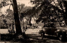 Bormes Les Mimosas * Carte Photo * Camp Mouton La Favière Plage * Camping * Voiture Automobile Ancienne - Bormes-les-Mimosas