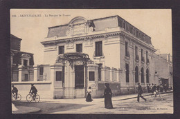 CPA Banque De France écrite Saint Nazaire - Banks