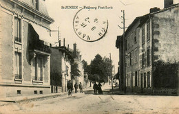 St Junien * Faubourg Pont Levis * Au Dos Cachet Militaire 15ème Régiment D'artillerie - Saint Junien