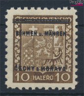 Böhmen Und Mähren 2 Postfrisch 1939 Aufdruckausgabe (9482442 - Ungebraucht