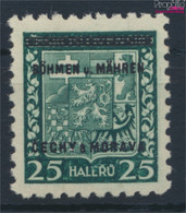 Böhmen Und Mähren 4 Postfrisch 1939 Aufdruckausgabe (9482440 - Ungebraucht