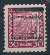 Böhmen Und Mähren 5 Postfrisch 1939 Aufdruckausgabe (9482439 - Ungebraucht