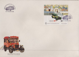 MACAU 1988   MEIOS DE TRANSPORTES TERRESTRES  MOYENS DE TRANSPORTS TERRESTRES MEANS OF TERRESTRIAL TRANSPORTATION - FDC