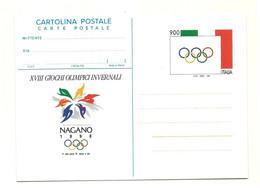 1998 - Italia C235 Olimpiadi Di Nagano - Cartolina Postale - Hiver 1998: Nagano