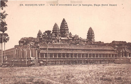 ¤¤  -  CAMBODGE    -   ANGKOR-VAT    -   Vue D'Ensemble Sur Le Temple , Face Nord Ouest  -   ¤¤ - Cambogia
