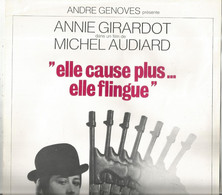 Publicité , 4 Pages , CINEMA , Annie Girardot , Film De Michel Audiard , ELLE CAUSE PLUS...ELLE FLINGUE, Frais Fr 1.95 E - Advertising