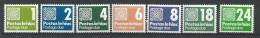 Irlande 1980 Taxe N°25/31 - Postage Due