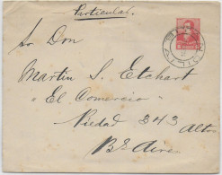 ARGENTINA - 1894 - ENVELOPPE ENTIER De TANDIL => BUENOS AIRES - Interi Postali