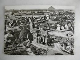 CPSM - En Avion Au-dessus De... - BRUAY SUR ESCAUT - L'église (vue Aérienne) - Bruay Sur Escaut