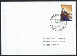 AEROPHILATELIE - O.S. Sur Pli - LAMBUSART - 12/6/76 - N° 789 B Au Cat. Belge De L'Aérophilatélie - Storia Postale