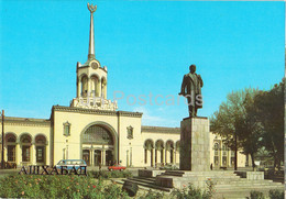 Ashgabat - Ashkhabad - Monument To Lenin - Railway Station - 1984 - Turkmenistan USSR - Unused - Turkmenistan