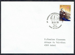 AEROPHILATELIE - O.S. Sur Pli - LOKEREN - 21/8/76 - N° 793 Au Cat. Belge De L'Aérophilatélie - Lettres & Documents