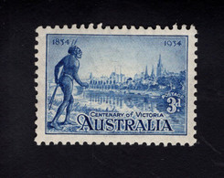 1118369891 SCOTT 143 (XX)  POSTFRIS MINT NEVER HINGED POSTFRISCH EINWANDFREI - YARRA YARRA TRIBESMAN - MELBOURNE - Mint Stamps