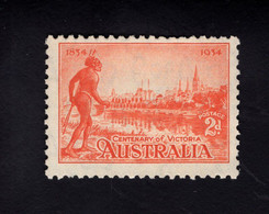 1118371277 SCOTT 142 (X)  SCHARNIER MINT HINGED POSTFRISCH NICHT EINWANDFREI - YARRA YARRA TRIBESMAN - MELBOURNE - Mint Stamps