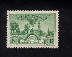 1118376035 SCOTT 161 (XX)  POSTFRIS MINT NEVER HINGED POSTFRISCH EINWANDFREI - PROCLAMATION TREE & VIEUW OF ADELAIDE - Mint Stamps