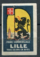 LILLE 1927 FOIRE OMMERCIALE - Erinofilia