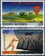 UN - Vienna 119-120 (complete Issue) Unmounted Mint / Never Hinged 1991 Prohibition Chemical Weapons - Ungebraucht