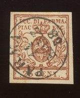 Parme 1854, Armoirie 10 Ø, Yvert Cote 120 €,  Très Beau - Parma