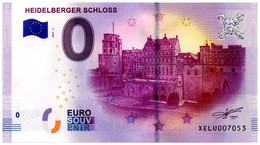 Billet Touristique - 0 Euro - Allemagne - Heidelberger Schloss - (2017-1) - Private Proofs / Unofficial