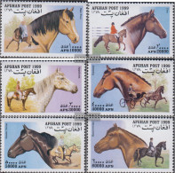 Afghanistan 1903-1908 (complete Issue) Unmounted Mint / Never Hinged 1999 Horses - Afghanistan