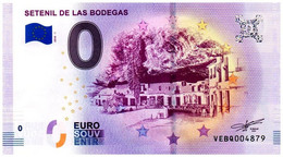 Billet Touristique - 0 Euro - Espagne - Setenil De Las Bodegas - (2018-1) - Private Proofs / Unofficial