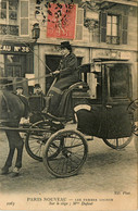 Paris * Les Femmes Cochères * Métier * Sur Le Siège Mme DUFAUT * Cocher Attelage - Artisanry In Paris