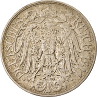 Monnaie, GERMANY - EMPIRE, Wilhelm II, 25 Pfennig, 1911, Berlin, TTB, Nickel - 25 Pfennig