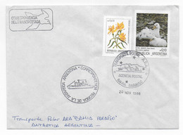 ARGENTINA POLAIRE - 1986 - ENVELOPPE  MISSION ANTARCTIQUE ! A.R.A BAHIA PARAISO - Otros & Sin Clasificación