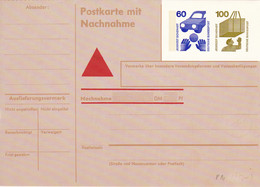 Bund , PN 1, Unfall 100/60, Nachnahme-Karte - Postales Privados - Nuevos