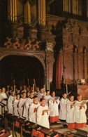 ROYAUME UNI  ANGLETERRE  KING'S COLLEGE CHAPEL  Procession Of Choir At The - Altri & Non Classificati