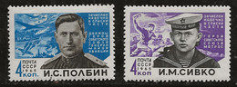 Russie 1965 N° Y&T :  2910 Et 2911 ** - Unused Stamps