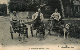 Briare * Attelage à Chien * Voiture à Chiens * Le Laitier * Marchand De Lait - Briare