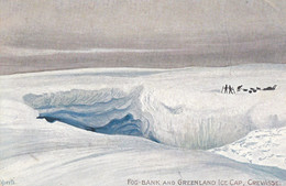 CPA (polaire  Groenland )   Fog Bank And Greenland Ice Cap Crevasse )  (b 14) - Grönland