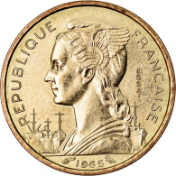 Monnaie, Côte Française Des Somalis, 10 Francs, 1965, Paris, ESSAI, SPL - Gibuti