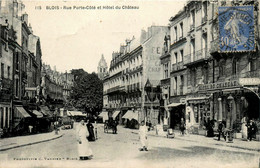 Blois * Rue Porte Côté Et Hôtel Du Château - Blois