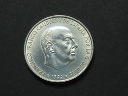 ESPAGNE - 100 Pesetas Argent 1966 - Francisco Franco Caudillo De Espana   **** EN ACHAT IMMEDIAT **** - Autres & Non Classés