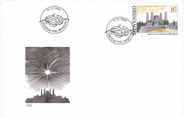 38206. Carta F.D.C. BREZOVA Pod BRADLOM (Slovensko) 1993. Navidad, Christmas - FDC