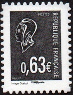 France Autoadhésif N°  919 ** La V ème République Au Fil Du Timbre - Marianne De Béquet - KlebeBriefmarken