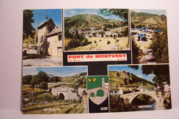 PONT De MONTVERT    - MULTIVUES   -  ( Pas De Reflet Sur L'original ) - Le Pont De Montvert