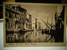 Cartolina Chioggia Prov Venezia Palazzo Rovagnan 1953 - Chioggia