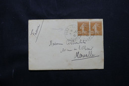 PORT SAÏD - Enveloppe Pour Marseille En 1930, Affranchissement Semeuses De France - L 74949 - Briefe U. Dokumente