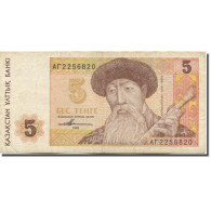 Billet, Kazakhstan, 5 Tenge, 1993-1998, 1993, KM:9a, TTB - Kasachstan