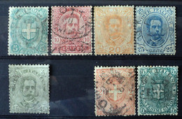 1891- 1896 Italia Italy Used Hinged - - Autres & Non Classés