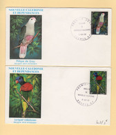 Nouvelle Caledonie - FDC - 1982 - Les Oiseaux - Lettres & Documents